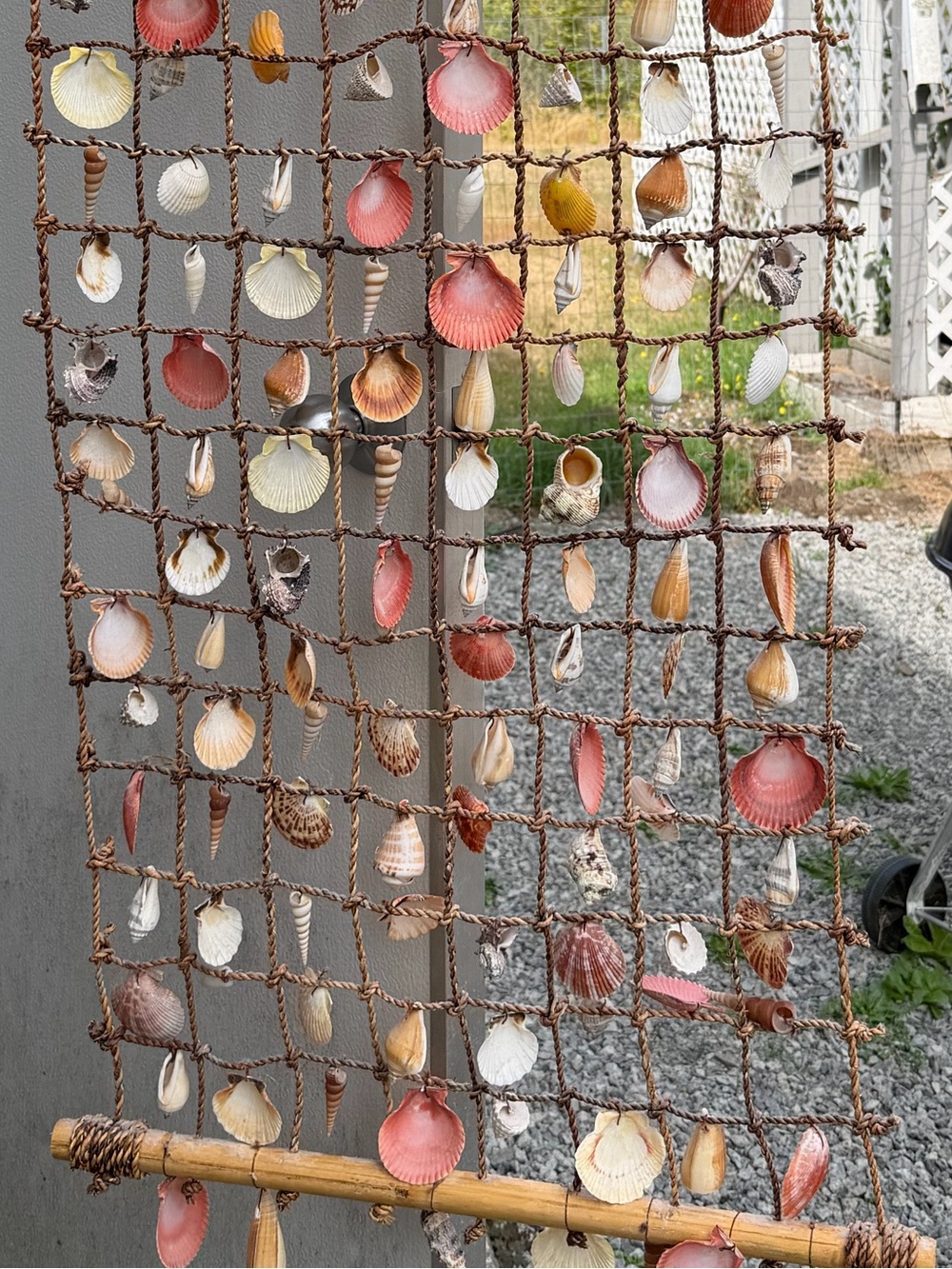 Seashell Net Wall Hanging - Picture 8 of 8